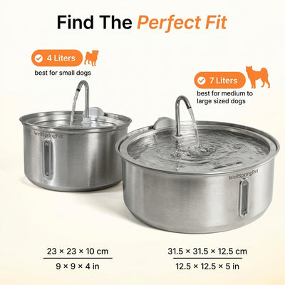 The Doggy Fountain™ Health Bundle - Non-Wireless