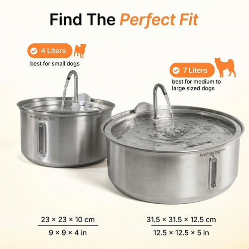 The Doggy Fountain™ Health Bundle - Non-Wireless