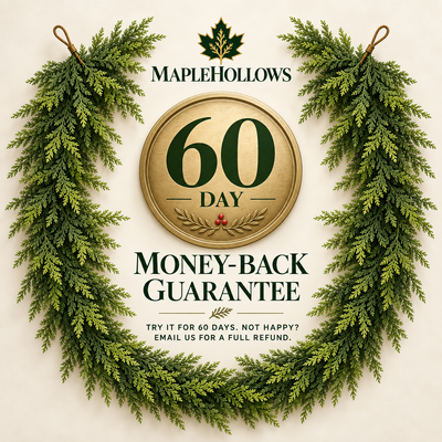 Maplehollows Draped Cedar Garland