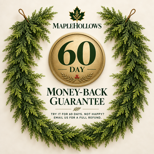 Maplehollows Draped Cedar Garland