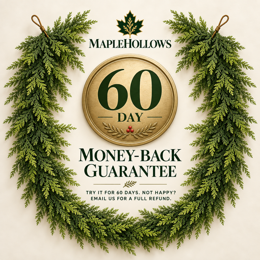 Maplehollows Draped Cedar Garland
